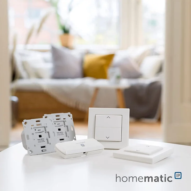 Homematic IP HmIP-SK15 Smart Home Starter Set Beschattung – WLAN, intelligente Steuerung von Rollläden und Markisen, auch per kostenloser App (156450A0) – Bild 7