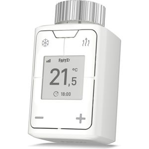 Bild für AVM FRITZ!DECT 302 Intelligenter Heizkörperregler für das Heimnetz, für alle gängigen Heizkörperventile und FRITZ!Box mit DECT-Basis, FRITZ!OS ab Version 6.83, Smarter Heizkörperregler, weiß (20002961)