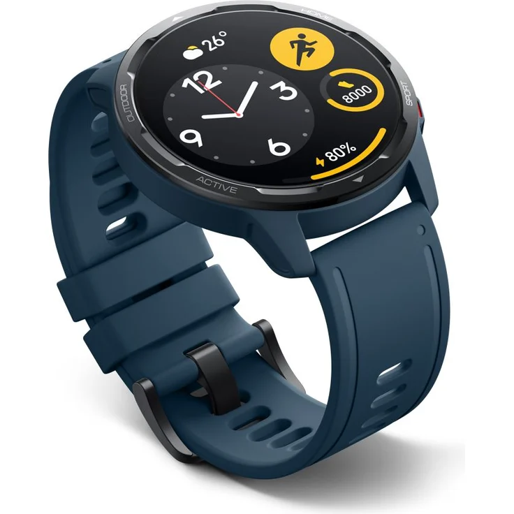 Xiaomi Watch S1 Active GL Smartwatch GPS, Unisex, 46,5 mm, TPU-Armband, Ocean Blue – Bild 2