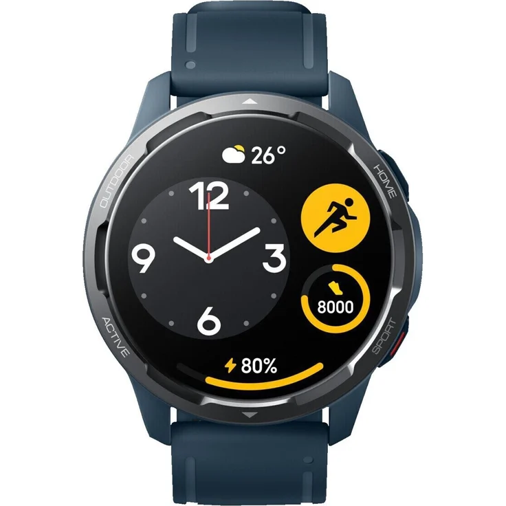 Xiaomi Watch S1 Active GL Smartwatch GPS, Unisex, 46,5 mm, TPU-Armband, Ocean Blue – Bild 4
