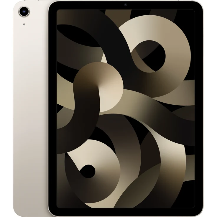 Apple iPad Air (2022) Quad-HD-Auflösung 10,9 Zoll, WiFi-Tablet, Apple M1 Chip, 64 GB Speicher, iPadOS, Polarstern (MM9F3FD/A) – Bild 2