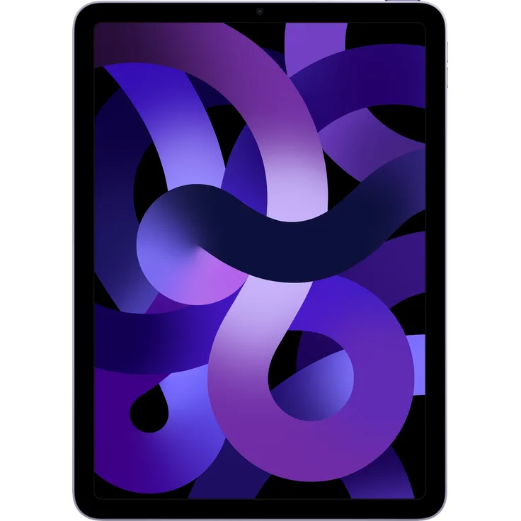Apple iPad Air (2022) Quad-HD-Auflösung 10,9 Zoll, WiFi-Tablet, Apple M1 Chip, 256 GB Speicher, iPadOS, Violett (MME63FD/A)