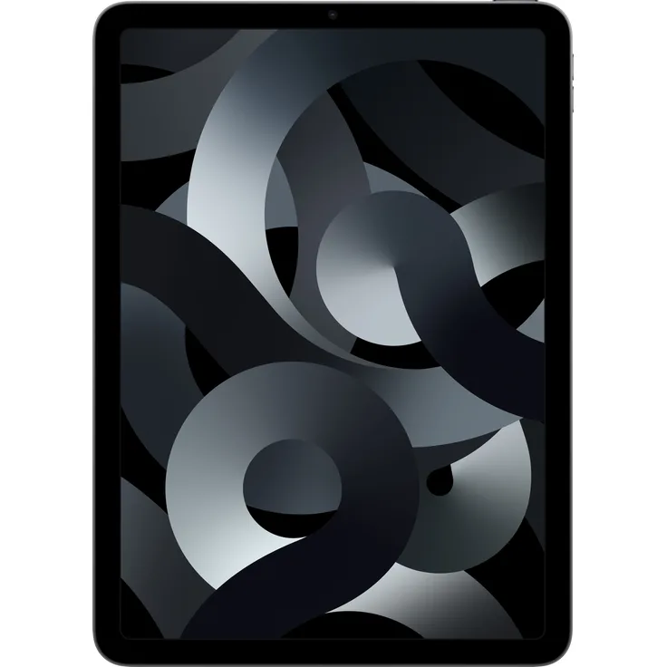 Apple iPad Air (2022) Quad-HD-Auflösung 10,9 Zoll, WiFi-Tablet, Apple M1 Chip, 64 GB Speicher, iPadOS, Space Grey (MM9C3FD/A)