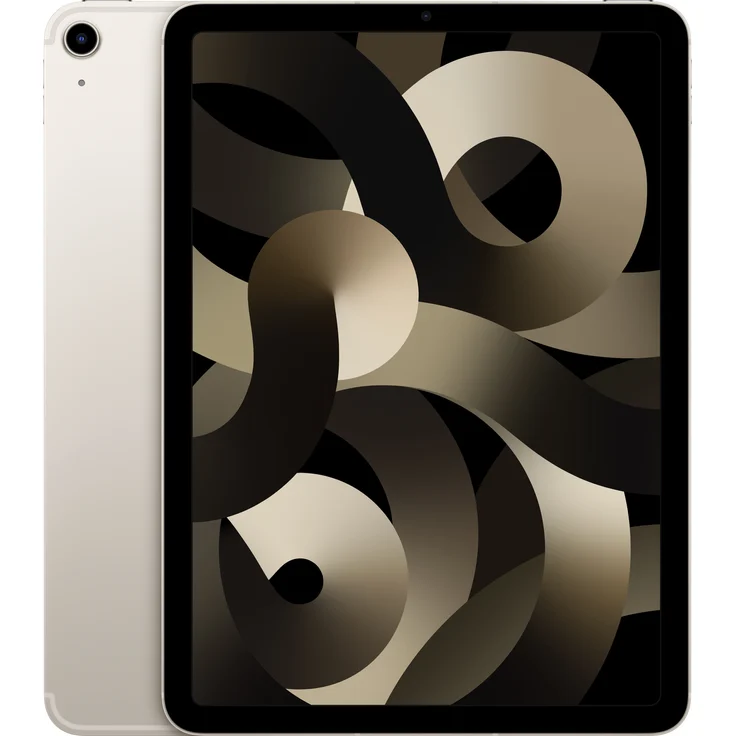 Apple iPad Air (2022) Quad-HD-Auflösung 10,9 Zoll, 5G-Tablet, Apple M1 Chip, 256 GB Speicher, iPadOS, Polarstern (MM743FD/A) – Bild 2