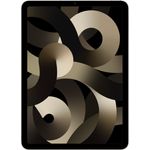 Apple iPad Air (2022) Quad-HD-Auflösung 10,9 Zoll, 5G-Tablet, Apple M1 Chip, 256 GB Speicher, iPadOS, Polarstern (MM743FD/A)