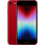 Apple iPhone SE 2022 5G (3. Generation) Smartphone 11,94cm (4,7 Zoll) IPS-Display, 128GB interner Speicher, 4GB RAM, iOS 15, (PRODUCT)RED (MMXL3ZD/A)