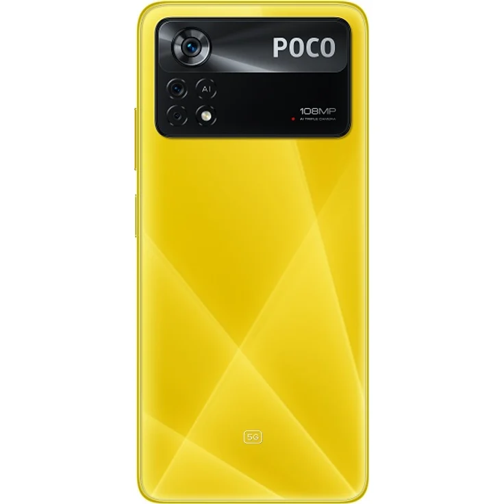 Xiaomi POCO X4 Pro 5G Smartphone (6,67 Zoll) AMOLED-Display, 256GB interner Speicher, 8GB RAM, Hybrid-SIM, Android 11, POCO Yellow – Bild 3