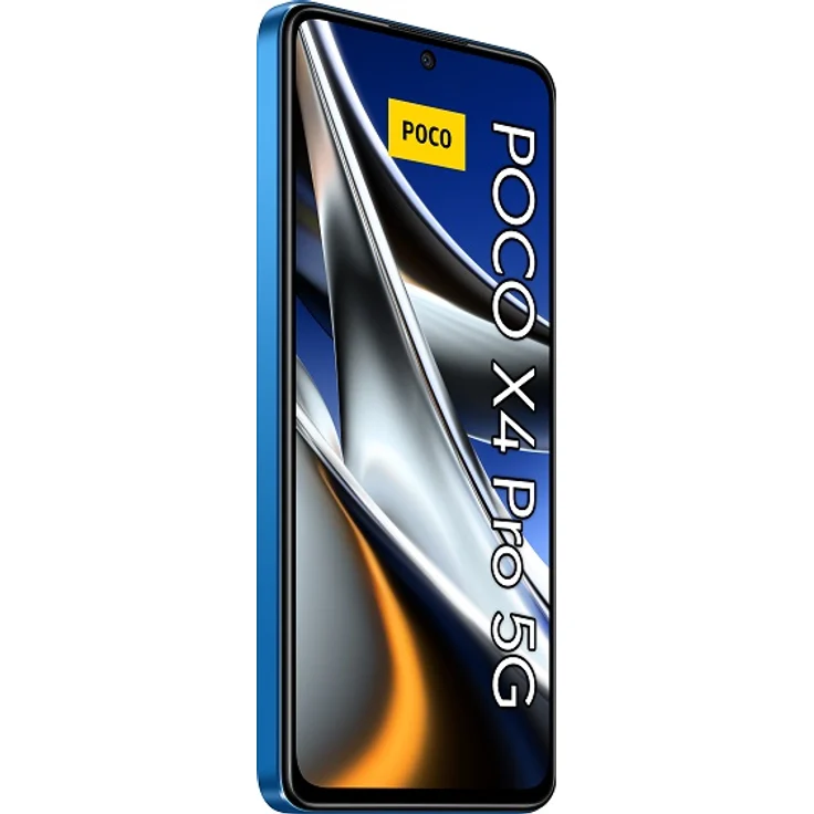 Xiaomi POCO X4 Pro 5G Smartphone (6,67 Zoll) AMOLED-Display, 128GB interner Speicher, 6GB RAM, Hybrid-SIM, Android 11, Laser Blue – Bild 4