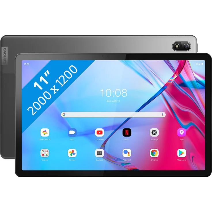 Lenovo Tab P11 Full-HD-Auflösung 11 Zoll, 5G-Tablet, Octa-Core, 6 GB RAM, 128 GB, Android, Storm grey (ZA8Y0015SE/ZA9M0005SE) – Bild 1