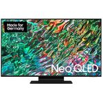 Samsung GQ43QN90BAT 108 cm (43 Zoll) Neo QLED Mini LED 4K Smart TV (Ultra HD, HDR, Direct LED) Twin-HD-Triple-Tuner (Sat, Antenne, Kabel) Modelljahr 2022 Energieklasse G (DE-Modell)
