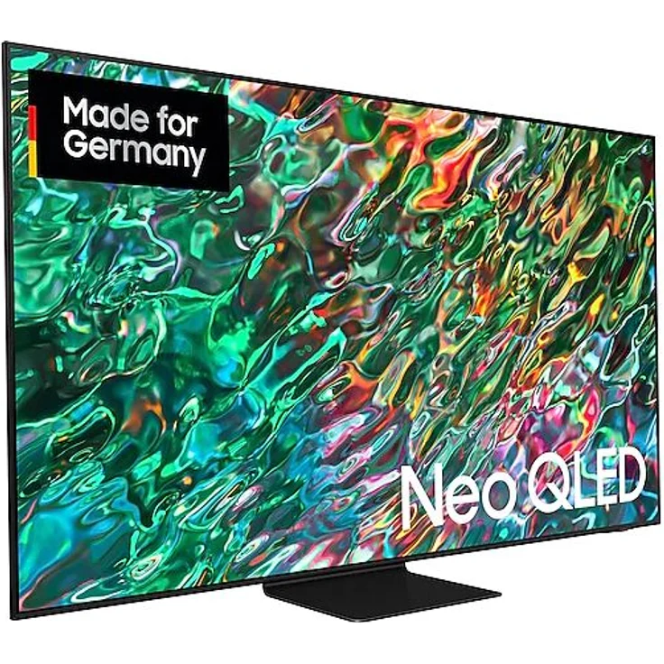 Samsung GQ65QN90BAT 163 cm (65 Zoll) Neo QLED Mini LED 4K Smart TV (Ultra HD, HDR, Direct LED) Twin-HD-Triple-Tuner (Sat, Antenne, Kabel) Modelljahr 2022 Energieklasse G (DE-Modell) – Bild 3