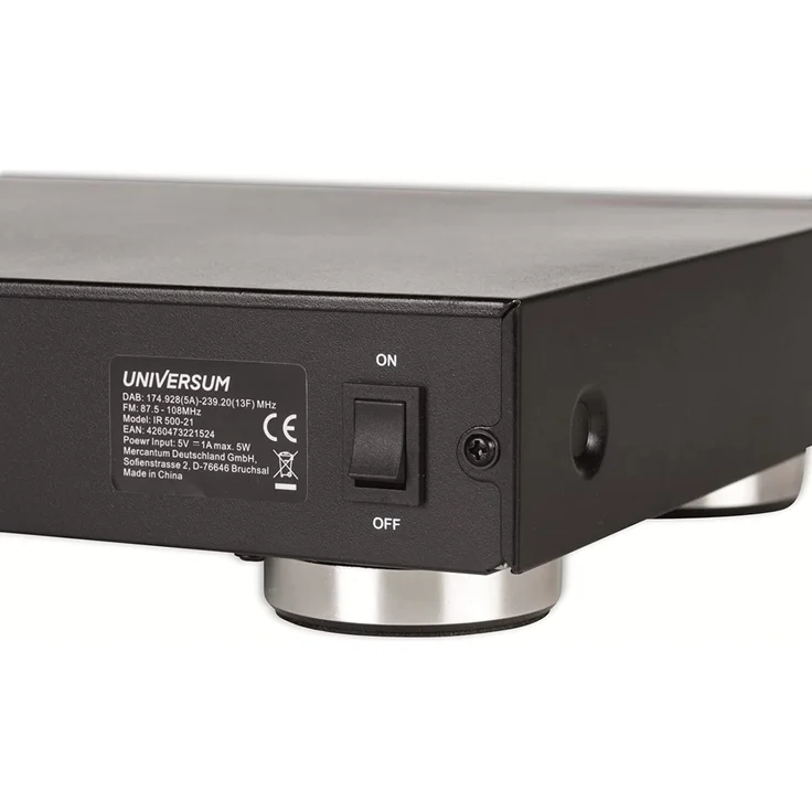 UNIVERSUM IR 500-21 Internet Tischradio Internet, DAB+, UKW Bluetooth, DAB+, Internetradio, UKW, WLAN Inkl. Fernbedienung – Bild 2