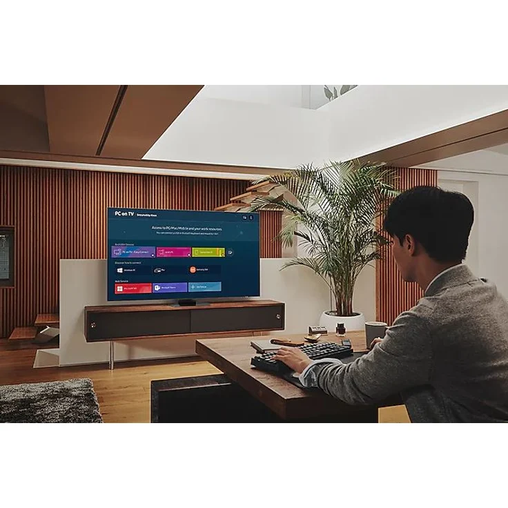 Samsung GQ55QN85BAT 138 cm (55 Zoll) Neo QLED Mini LED 4K Smart TV (Ultra HD, HDR, Direct LED) Twin-HD-Triple-Tuner (Sat, Antenne, Kabel) Modelljahr 2022 Energieklasse F (DE-Modell) – Bild 10