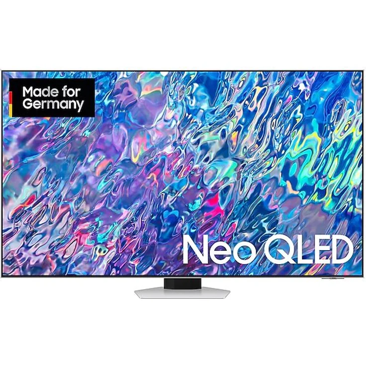 Samsung GQ55QN85BAT 138 cm (55 Zoll) Neo QLED Mini LED 4K Smart TV (Ultra HD, HDR, Direct LED) Twin-HD-Triple-Tuner (Sat, Antenne, Kabel) Modelljahr 2022 Energieklasse F (DE-Modell) – Bild 1