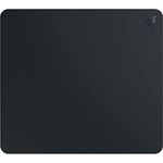 Razer Atlas - Glasmausmatte (Premium gehärtetes Glas, Ultra-Glatte Oberfläche, Mikrogeätzte Oberfläche, Schmutz- und kratzabweisend, Leisere Mausbewegungen, rutschfeste Gummibasis) Schwarz