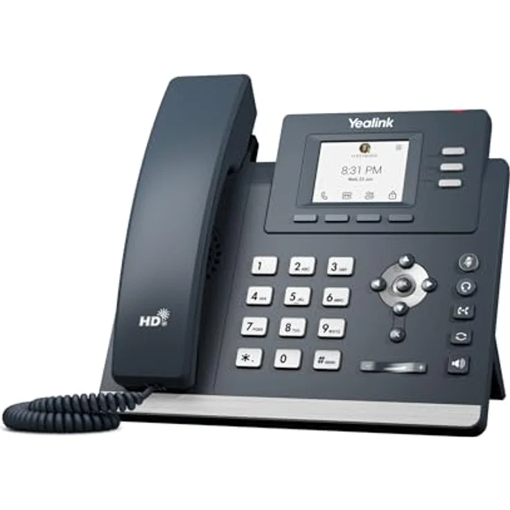 Yealink MP52 E2 Teams, VoIP-Tischtelefon mit HD-Audio und integrierter Bluetooth-Schnittstelle – Bild 1