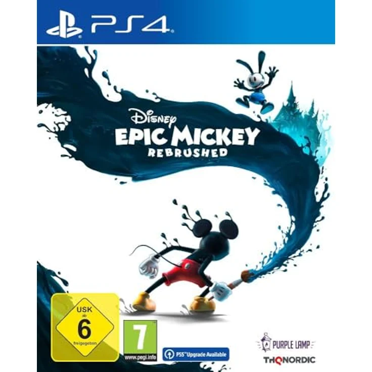 THQ NORDIC GMBH Disney Epic Mickey: Rebrushed, 3D-Platformer für PS4 mit verbesserten Grafiken und neuen Bewegungsfähigkeiten – Bild 2