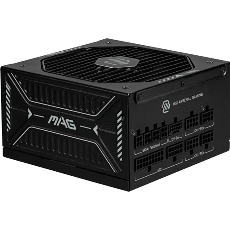 MSI Netzteil MAG A1000GLS, 1000 Watt PCIE5 Netzteil, Schwarz