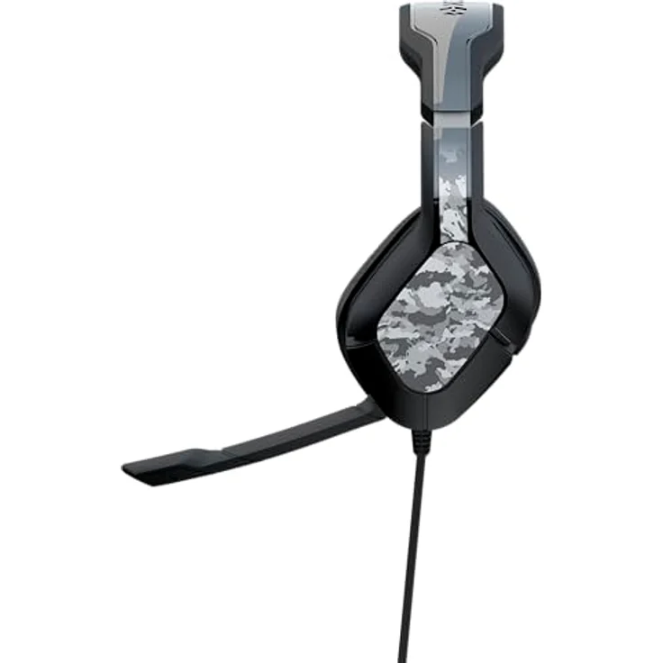 Gioteck HC2 Kopfhörer Kopfband Gaming Schwarz, Grau (HC2CAM-14-MU) – Bild 5