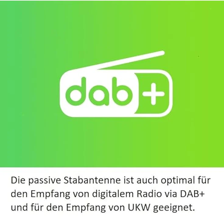 TechniSat DIGIFLEX TT6 Stabantenne (DVB-T2 HD, DAB+, UKW) schwarz – Bild 4