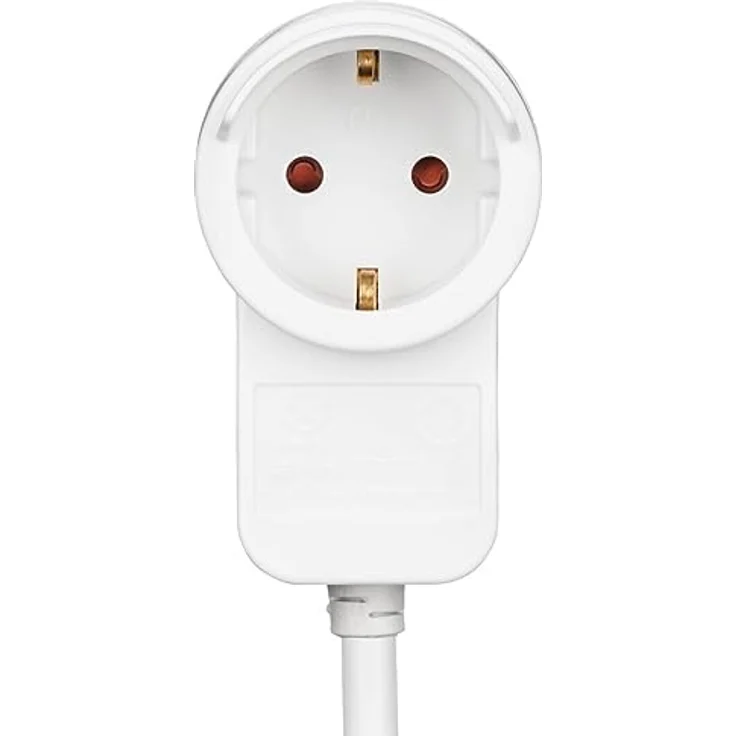 Hama - 133801 Schutzkontakt-Verlängerungskabel Powerplug, Zusatzsteckdose, 3,0 m, Weiß – Bild 4