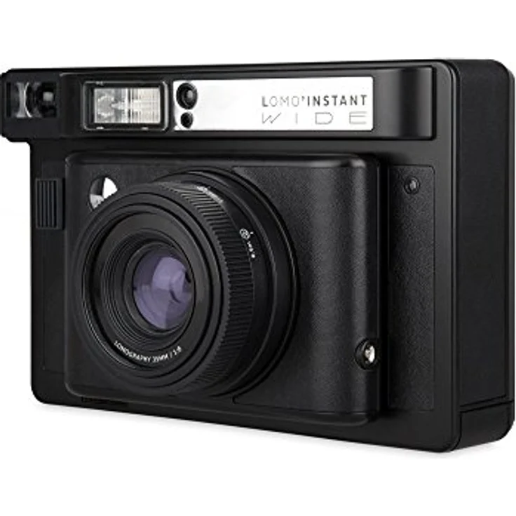 Lomography Lomo'Instant Wide Black - Sofortbildkamera mit Premium 90mm Objektiv und Mehrfachbelichtungsfunktion – Bild 5