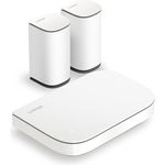 Linksys Velop Micro 6, Dual-Band Mesh-WLAN-System, WiFi 6-Router mit bis zu 3 Gbit/s für 465 m², 3er Pack, ersetzt Router und Extender
