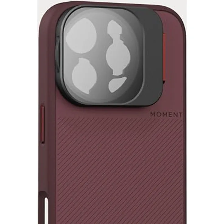 MOMENT AntiGlare CPL Quick Lock Filter für iPhone 15 & 16 Pro / Pro Max, Objektivzubehör mit zirkularen Polarisatoren für klare und farbintensive Aufnahmen
