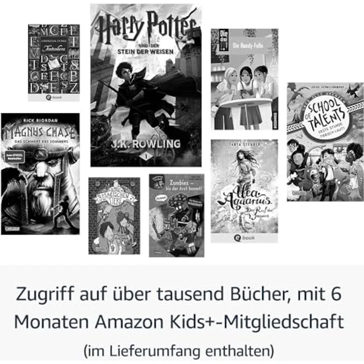 Amazon Kindle Kids (16 GB) – Ozeanentdecker-Design, inklusive altersgerechter Bücher, Hülle und schnellerem Umblättern, mit 2 Jahren Sorglos-Garantie – Bild 2