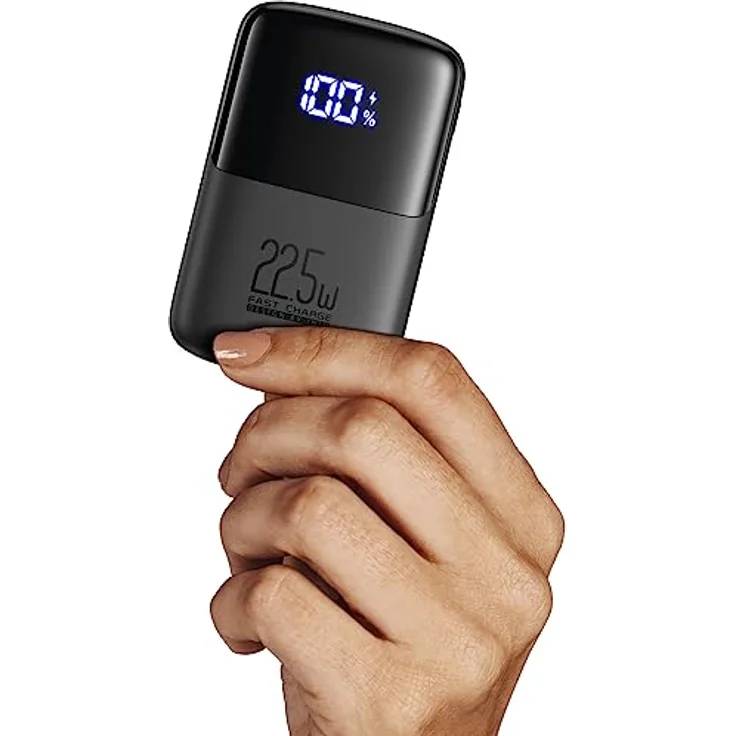 INIU Power Bank, 22.5W Fast Charging 10000mAh PowerBank Klein aber Stark, PD3.0 QC4.0 (USB C Input & Output) externe handyakkus kompatibel mit iPhone 14 13 12 X Pro Max Samsung S21 Xiaomi AirPods iPad