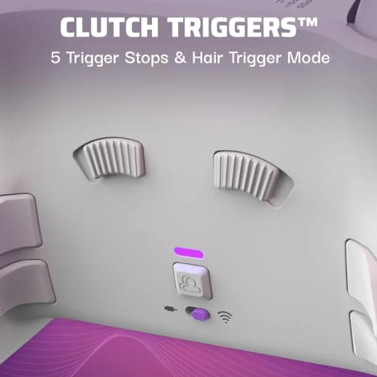 pdp Controller Victrix Pro Hybrid wireless weiß PS5, mit Wendemodul, Fight Pad-Modul, Victrix Control Hub-App und Clutch Triggers™ – Bild 5