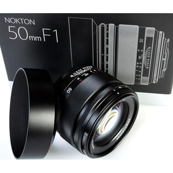 Voigtlander RF 50 mm f/1.0 Nokton Asphärisches GA-Objektiv für Canon RF – Bild 2