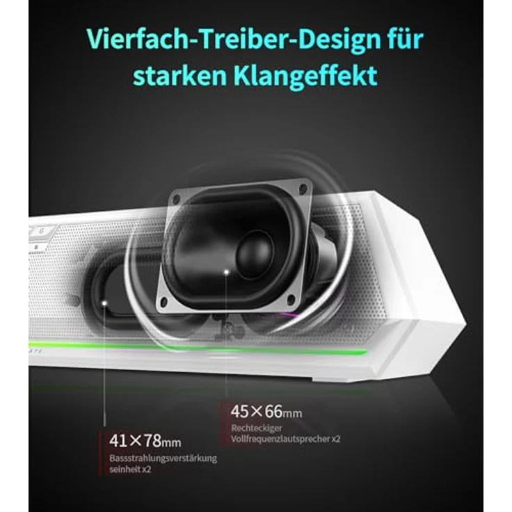 Edifier G1500, Soundbar, Weiss – Bild 2