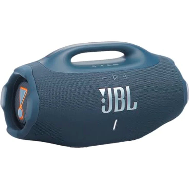 JBL Boombox 4, Tragbarer Bluetooth Lautsprecher mit JBL Pro Sound, IP68 wasserdicht, bis zu 34h Wiedergabe, Auracast Multi-Speaker, 2 Bass-Boost-Modi, Blau – Bild 1