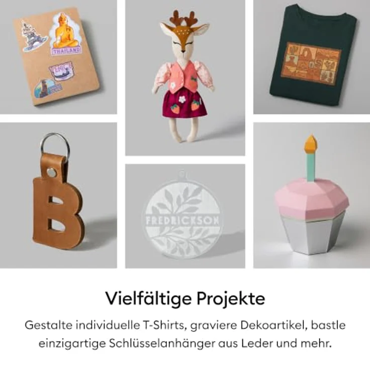 Cricut Maker™ 5 Essential Bundle, intelligente Schneidemaschine mit 300+ Materialien, inkl. 65 Projekte und digitale Inhalte – Bild 5
