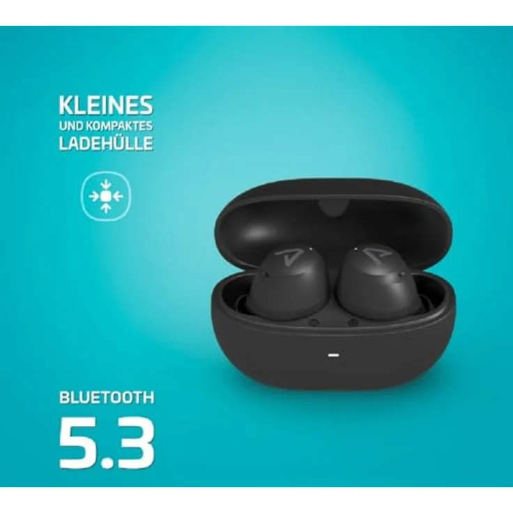 Lamax Dots3 ANC True Wireless Kopfhörer, Schwarz, 42 h Akkulaufzeit – Bild 6