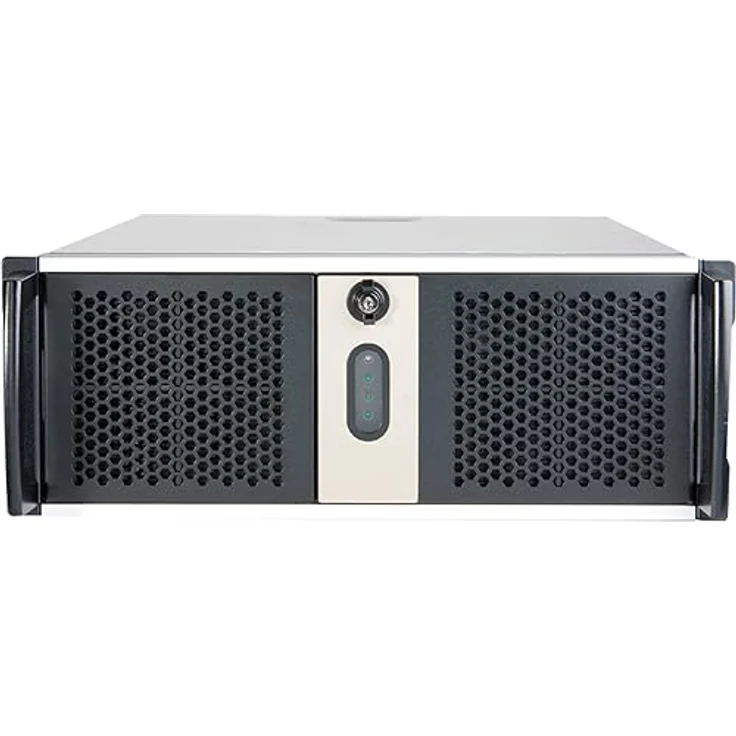 Chenbro RM41300, PC Gehäuse in schwarz mit optimaler Luftzirkulation und erweiterbaren Speicheroptionen – Bild 1