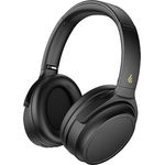Edifier WH700BNB Over-Ear Kopfhörer mit Geräuschunterdrückung, 68 Stunden Wiedergabe, Bluetooth 5.3, Schnellladung, faltbar und leicht, 40 mm dynamische Treiber (schwarz), WH700NB_BK