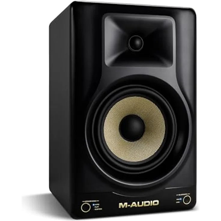 M-Audio Forty Sixty, 6.5 Zoll Studio Monitor Lautsprecher mit 100W Bi-Amp-Power, DSP Frequenzweiche, EQ, Bluetooth 5.3 und Creator-App