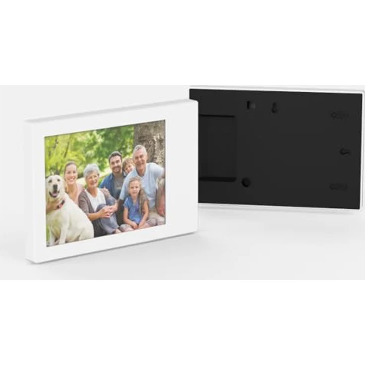 myFirst Frame Doodle (9"), Digitaler Bilderrahmen in Weiss mit kinderfreundlichem Design und Kritzelbereich für kreative Inhalte – Bild 5