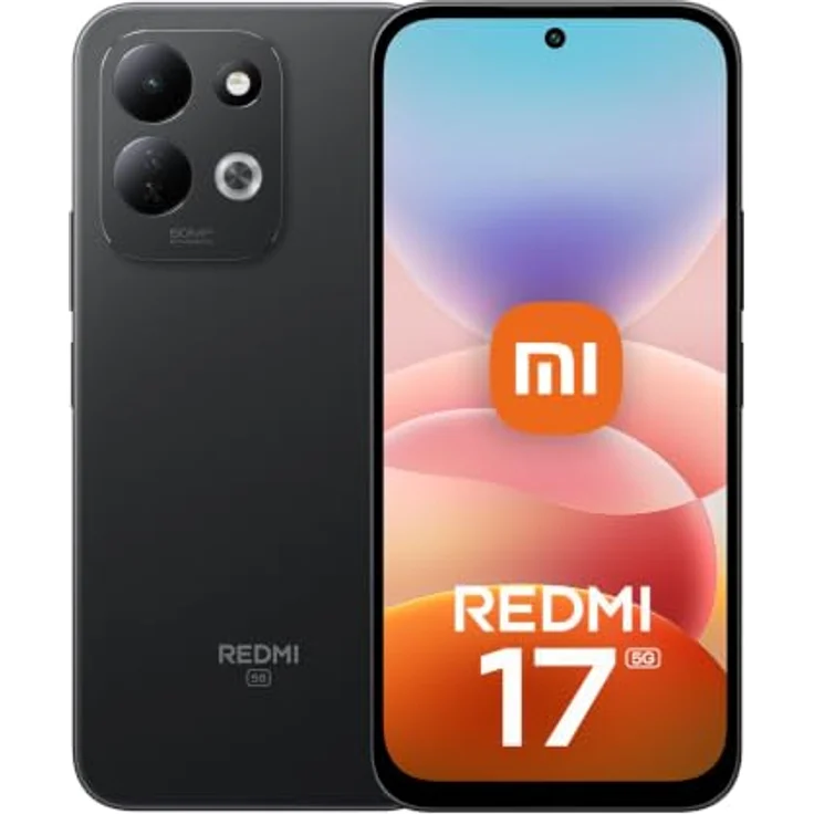 XIAOMI REDMI 17 5G, Smartphone mit 128GB Speicher, Schwarz – Bild 1