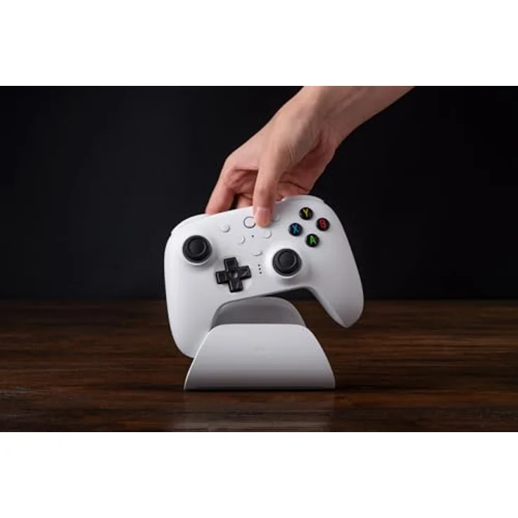 8bitdo Ultimate 2 Wireless Controller, Gaming Controller für PC mit TMR-Joysticks, RGB-Beleuchtung und 6-achsiger Bewegungssteuerung, Violett – Bild 10