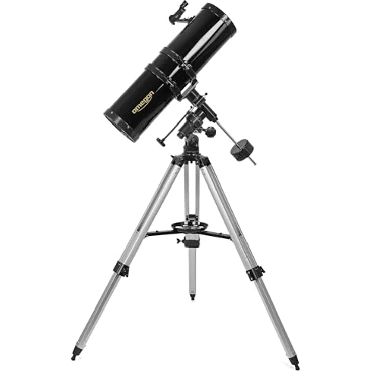 Omegon N 150/750 EQ-3, astronomisches Teleskop für Einsteiger in die Deep-Sky Beobachtung mit 150mm Öffnung, leicht bedienbar, umfangreiches Zubehör – Bild 4