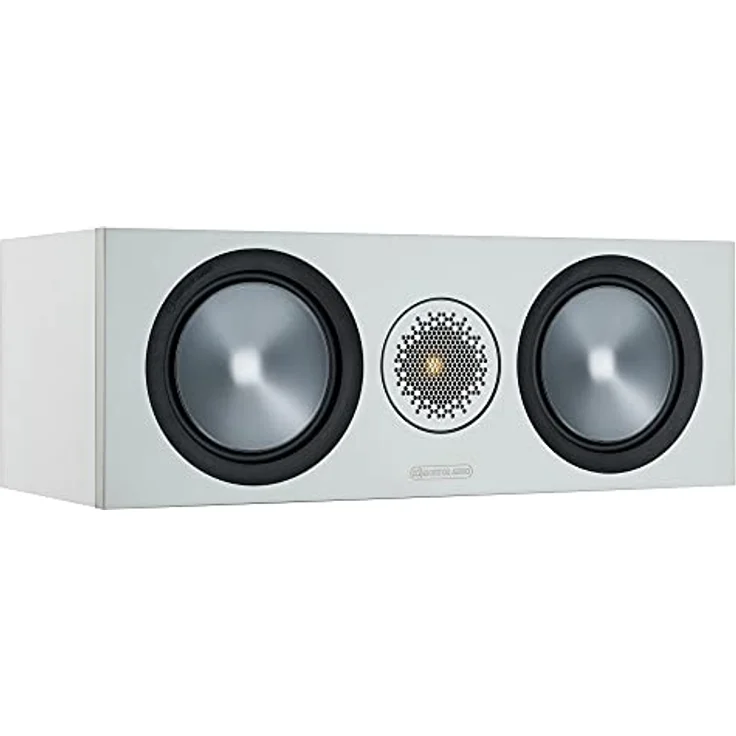 Monitor Audio Bronze C150 (6G) Center-Lautsprecher weiß/grau, 2-Wege, 120 W, CAM-Gold-Hochtöner, CAM-Tief-/Mitteltöner, geschlossenes Gehäuse – Bild 2