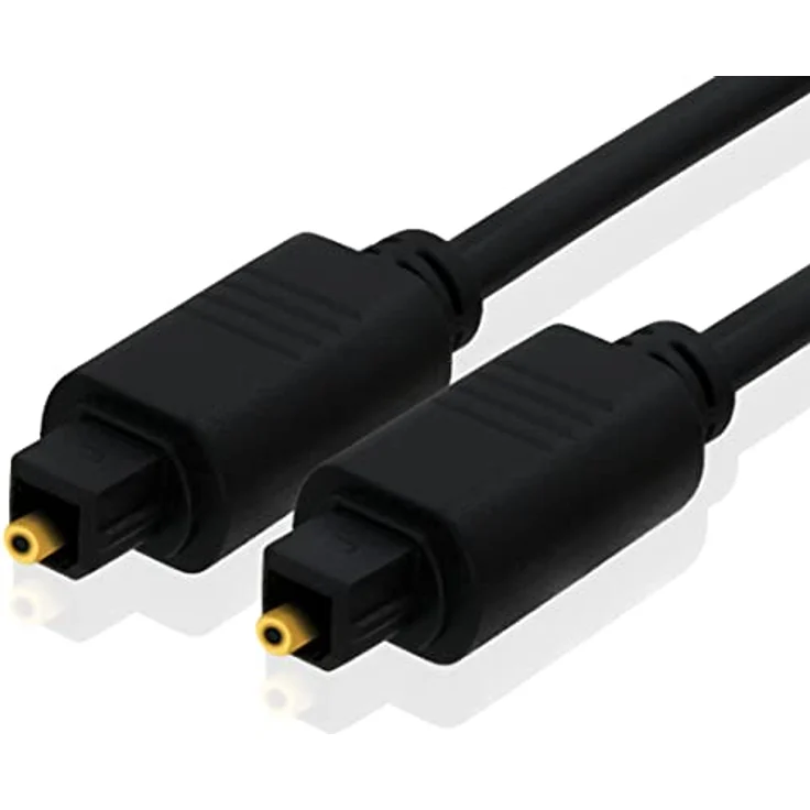 BIGtec 2m Toslink optisches Audio Kabel Lichtwellenleiter LWL 5mm – Bild 2