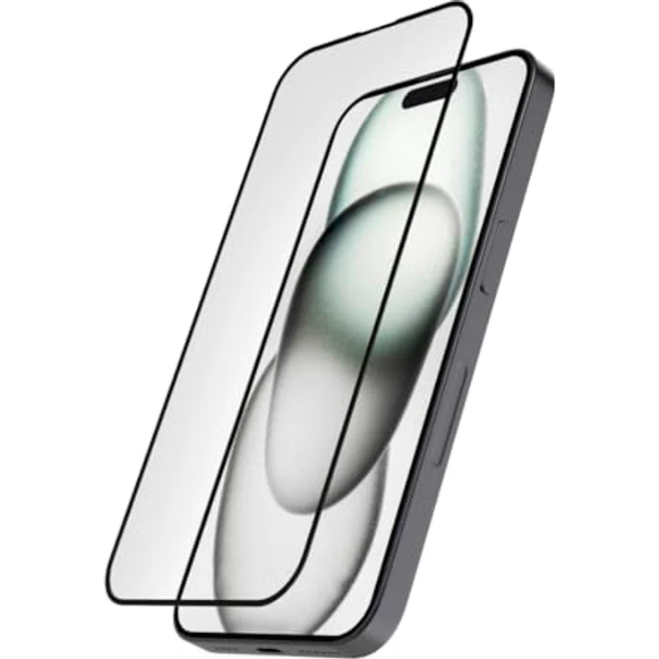 Hama Handy Schutzglas D3O für iPhone 15 (Displayschutz bruchsicher, Anti-Fingerprint, 10H Vollschutz, Ultraklar) – Bild 1