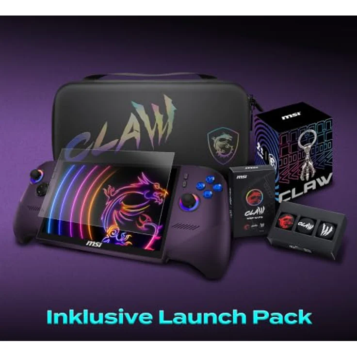 MSI Claw 8 EX AI+ CG3EM-015, Handheld-Konsole – Bild 4