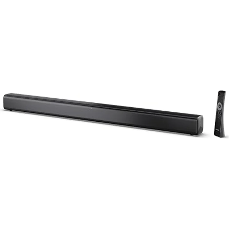 Sharp HT-SB145, 2.0 Kanal Soundbar mit 150 W, Bluetooth 5.3 und HDMI ARC, Schwarz – Bild 1