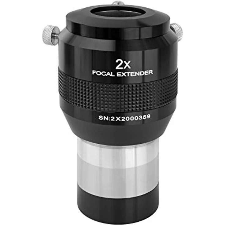 Explore Scientific Fokal Extender 2x 50,8mm/2 Zoll Barlowlinse zur Erhöhung der Brennweite für Teleskope – Bild 3