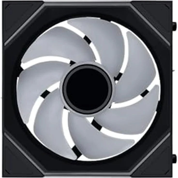 Lian Li UNI FAN SL-INF, 120mm Wireless Lüfter mit ARGB, PWM und hohem Airflow, schwarz – Bild 4